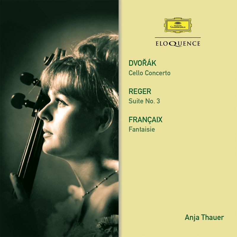 anja thauer《dvorak cello concerto reger francaix》cd级无损44.1khz16bit