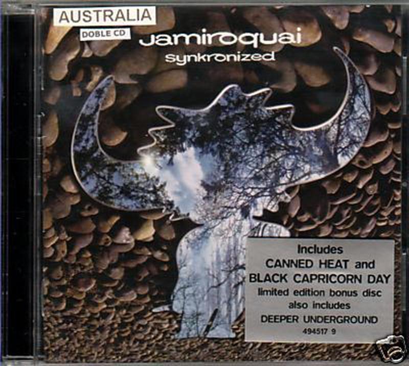 jamiroquai《synkronized australia limited edition sony soho square 494517 9》cd级无损44.1khz16bit