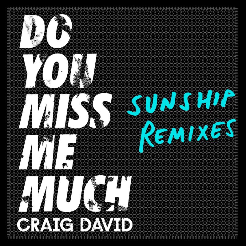 craig david《do you miss me much sunship remixes》cd级无损44.1khz16bit