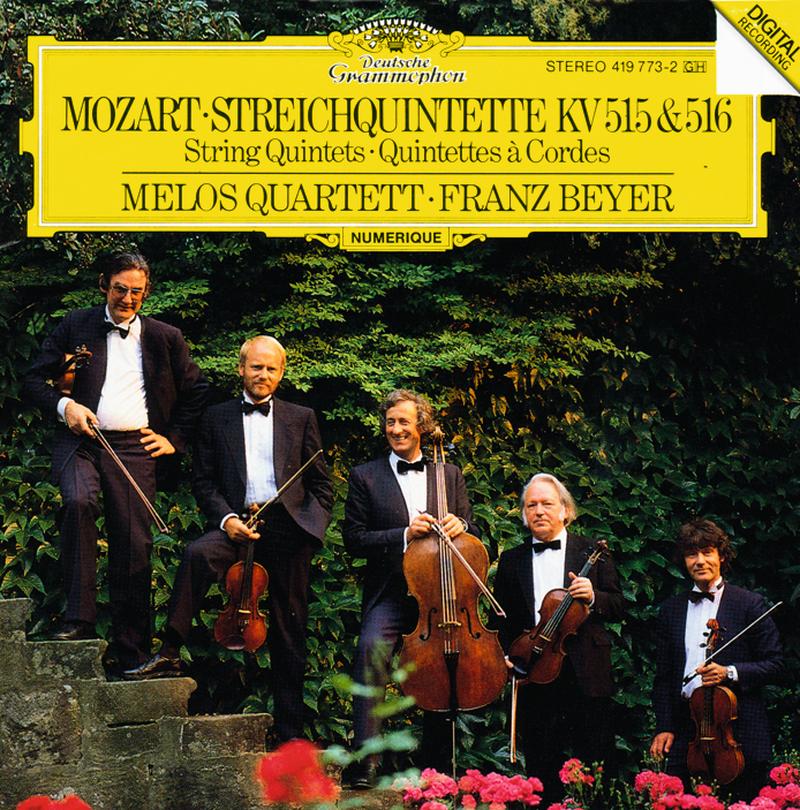 melos quartet《mozart string quintets k. 515 516》cd级无损44.1khz16bit